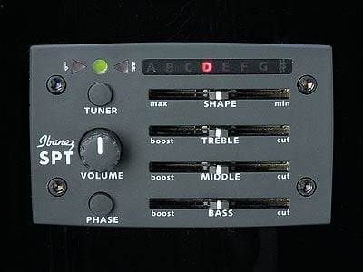 3D-gedruckte Ersatz-Abdeckung für Gitarren-Preamp – kompatibel mit ausgewählten Ibanez-Modellen